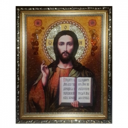 Amber Icon Lord Almighty 40x60 cm - фото