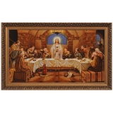 Amber Icon of the Last Supper 40x60 cm