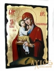 Икона под старину Пресвятая Богородица Почаевская с позолотой 17x23 см