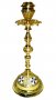 The candlestick on the altar, with blue enamel, 32 cm