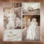 Attire for christening «Luxurious», milk color