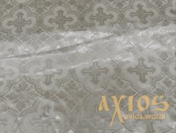 Viscose church fabric with crosses (GREECE) - фото