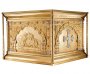 The altar is metal No. 4, gilded with brass cornices for varnish, enamel
