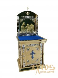 Altar chasing + casting (with icon case) №6 70x90x97 (205) cm - фото
