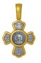 Cross "The Crucifixion. Holy blessed Xenia of Petersburg"