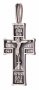  The large cross with a Crucifix, silver 925° 