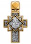 The Cross Of The Crucifixion. The Icon Of The Mother Of God "Burning Bush"