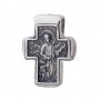 The cross «Angel of the Lord. John the Baptist», silver 925 ° with blackening, 19x19 mm, O 13359