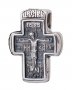 The cross «Angel of the Lord. John the Baptist», silver 925 ° with blackening, 19x19 mm, O 13359