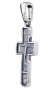 The cross «Crucifixion», silver 925 °, with blackening 50x25 mm, О 132346