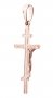 The cross «Crucifixion», gold 585, 30x20mm, О п02680