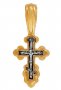 The Crucifixion of Christ. Orthodox Cross, 9x20 mm, E8688