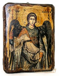Icon Antique Holy Archangel Michael 13x17 cm - фото