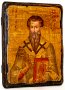 Icon Antique St. Basil the Great 13x17 cm