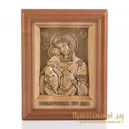 Carved icon of the Theotokos Theodore - фото