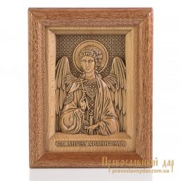Carved icon of the Holy Guardian Angel - фото