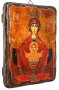 Icon antique Inexhaustible Cup 17h23 see the Blessed Virgin Mary