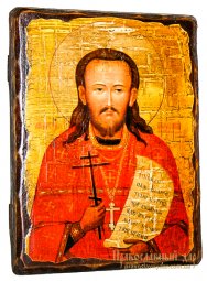 Icon Antique Holy Hieromartyr Arkady 30x40 cm - фото