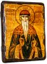 Icon Antique Holy Martyr Vadim 21x29 cm