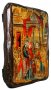Icon antique Presentation of Mary 17h23 cm
