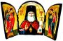 Icon Antique St. Luke Archbishop Crimean Skladen triple