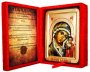 Икона Пресвятая Богородица Казанская Греческий стиль в позолоте 13x17 см