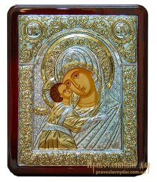 Icon of the Holy Mother of God of Kazan 19x25 cm Greece - фото