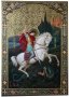 Hand - written icon of St. George the Victorious 31х24 cm