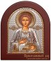Icon of Saint Panteleimon the Healer 16x19 cm