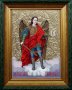 Hand-written icon of the Archangel Michael 30x20 cm