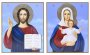 Written icons Wedding couple Leushinskaya Mother of God and Savior 20х24 cm