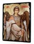 Icon under the antiquity Archangel Michael with gilding 17x23 cm