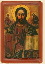 The icon of Christ the Pantokrator, the Deisis (XVIII century) - фото