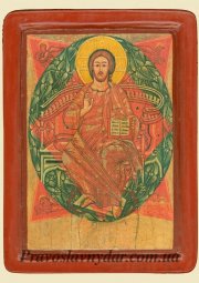 The icon of Christ in glory (XVI century) - фото