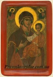 Icon of the Virgin Hodegetria Krasouskaya (XV century) - фото