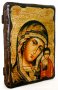 Icon of Kazan antique 7x9 cm Holy Mother of God