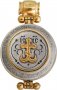 Reliquary Icon «Trinity» 925° Silver, Gilding
