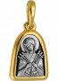 The image of "our lady of seven arrows", silver 925° gilt