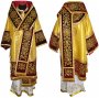 Vestment of Bishop combo vestment brocade, embroidered on velvet