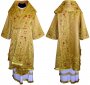 Bishop`s Vestment embroidered on a thick satin R074a