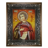 Amber Icon Holy Prophet Daniel 30x40 cm