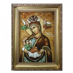 Amber Icon The Blessed Virgin Mary The Mammal is 60x80 cm Amber Icon The Blessed Virgin Mary The Mammal is 60x80 cm - фото