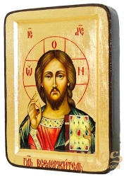 Icon God Almighty Greek style in gilding 21x29 cm Icon God Almighty Greek style in gilding 21x29 cm - фото