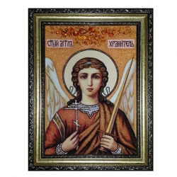 Amber Icon Holy Guardian Angel 15x20 cm Amber Icon Holy Guardian Angel 15x20 cm - фото