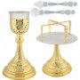 Eucharistic SET GOLD PLATED 1LT