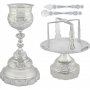 Eucharistic SET SILVER PLATED 500ML