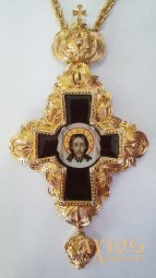 Pectoral cross with painting - фото