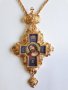 Pectoral cross with painting