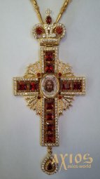 Pectoral cross with painting - фото