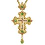 Pectoral cross with brass ornaments